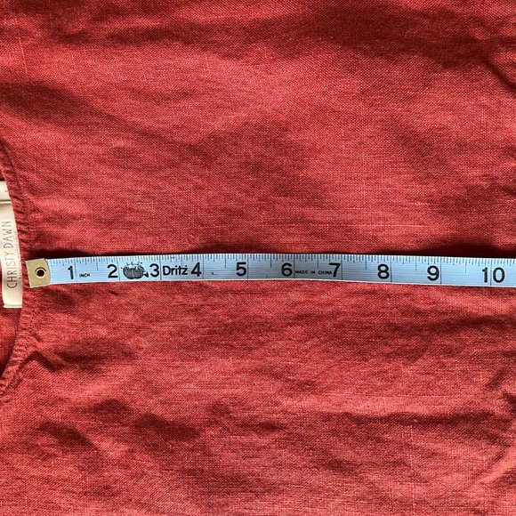 Christy Dawn Seaton Dress - Rust L - Picture 3 of 16